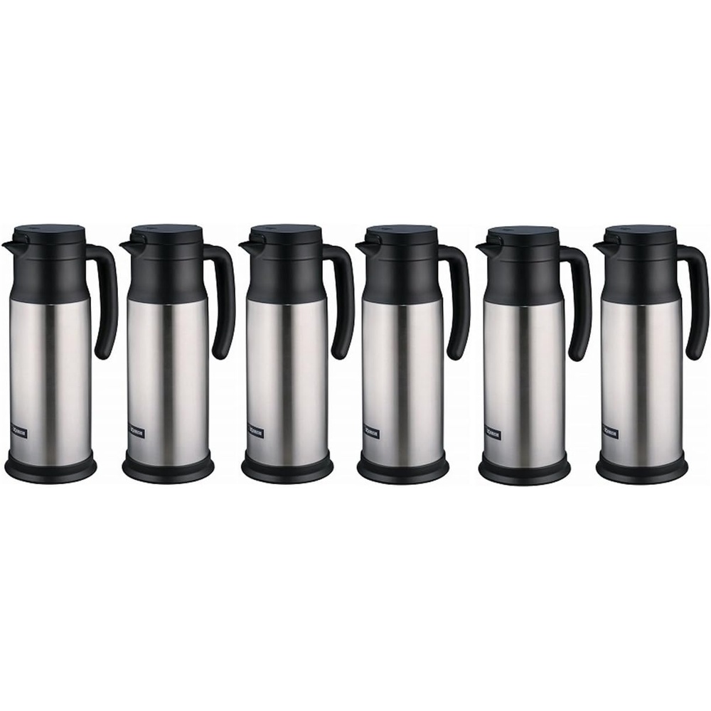 Zojirushi SH-MAE10 (34 oz.) Stainless Vacuum Creamer/Dairy Server, Stainless (NSF®)(6)