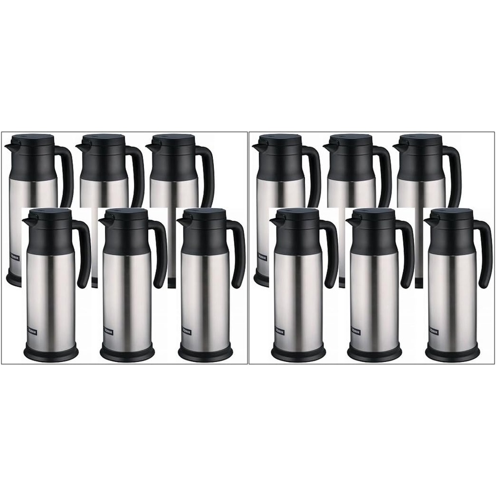 Zojirushi SH-MAE10 (34 oz.) Stainless Vacuum Creamer/Dairy Server, Stainless (NSF®)(12)