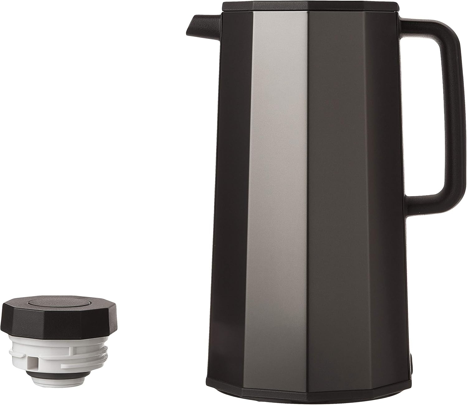 Zojirushi AH-EAE10RA Glass Vacuum Carafe, 1.0 Liter, Red(Black)