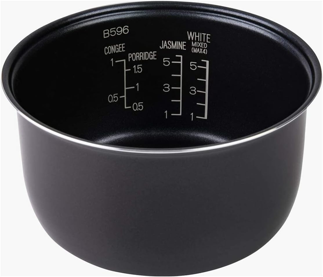 Zojirushi NL-GAC10BM 5.5 Cup Uncooked Umami Micom Rice Cooker and Warmer (Metallic Black)(10-Cup)