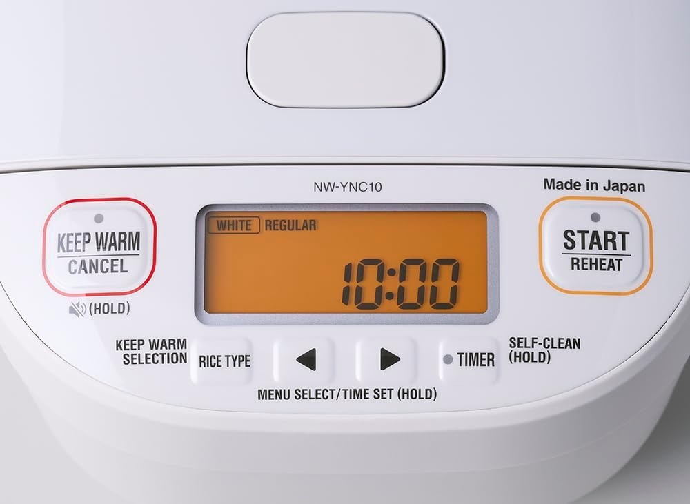 Zojirushi NW-YNC10WA Induction Rice Cooker and Warmer 5.5 Cup, White