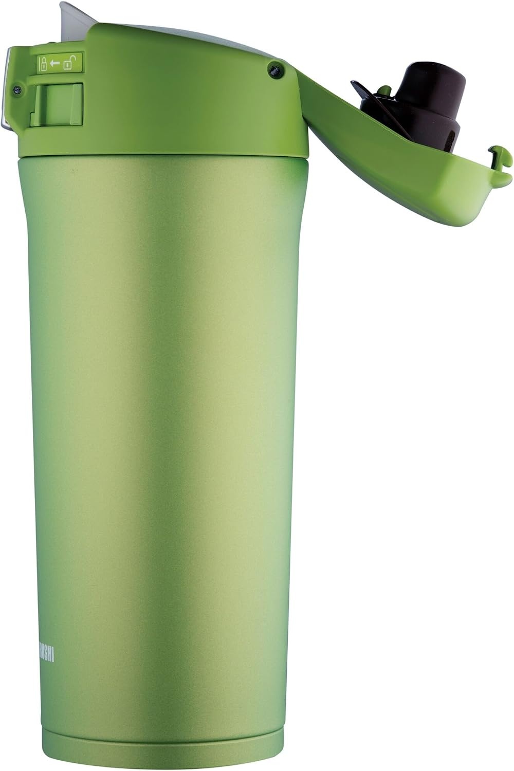 Zojirushi Travel Mug, 16 oz, Cherry Red(Lime Green)