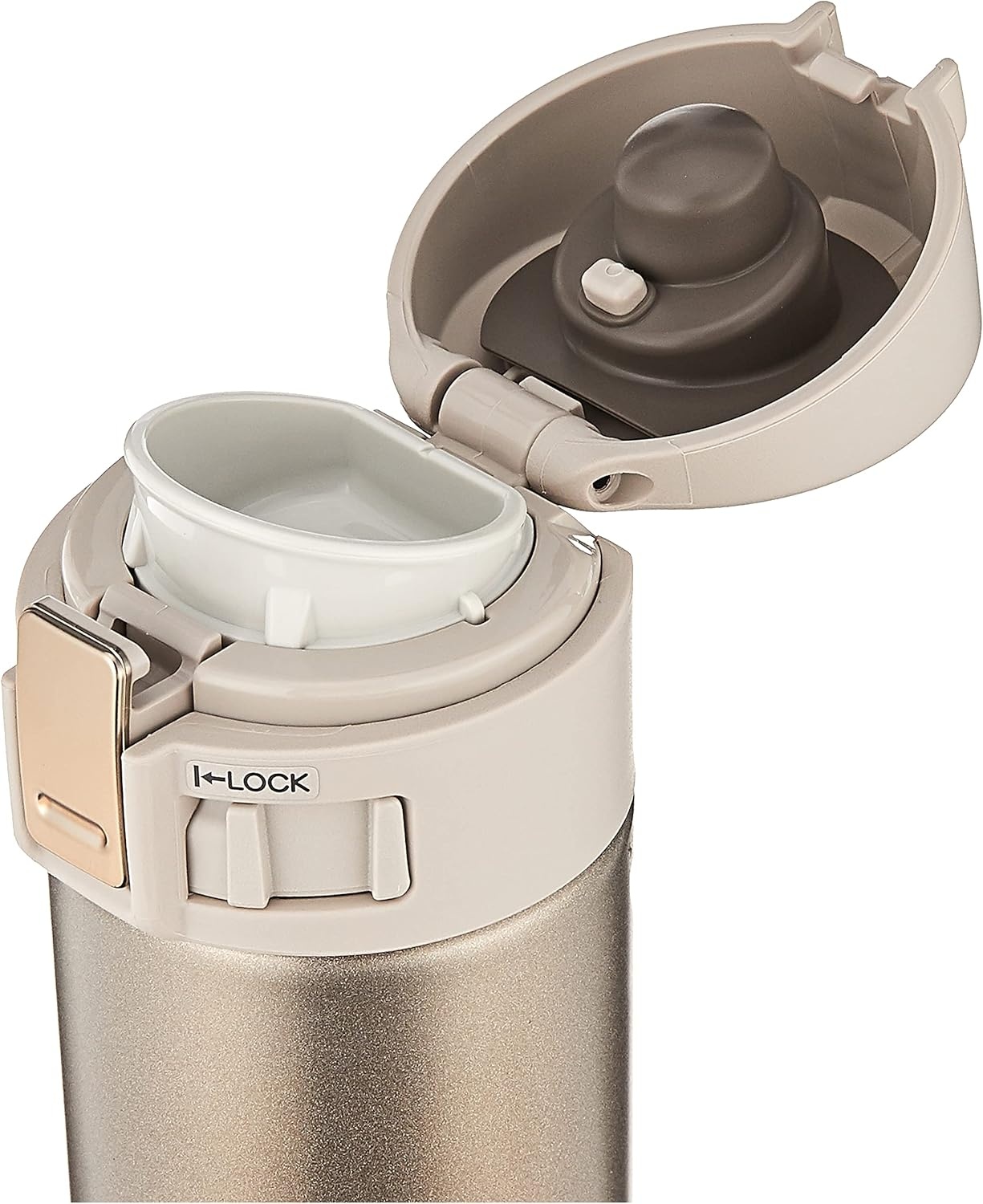 Zojirushi Stainless Steel Mug, Black, 16 Ounce(Champagne Gold)