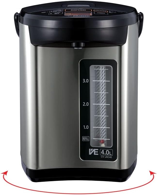 Zojirushi Water Boiler and Warmer 4.0-Liter (Stainless Black)(Boiler)