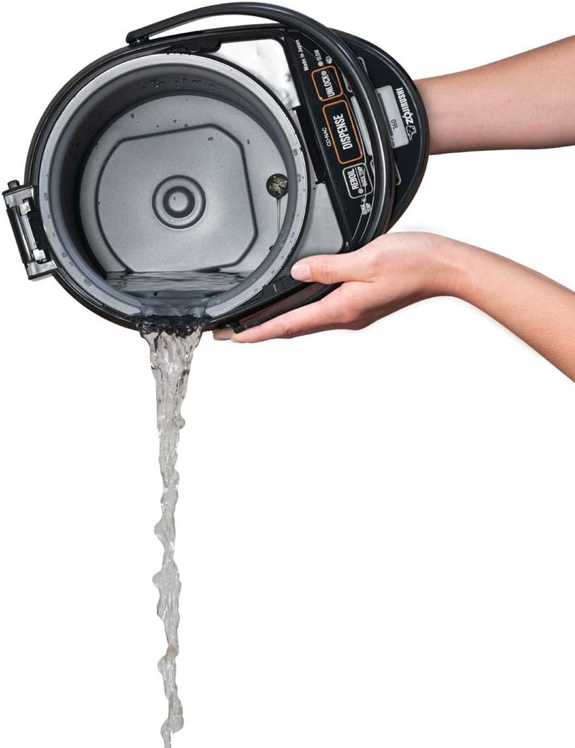 Zojirushi CD-NAC50BM Micom Water Boiler and Warmer (5-Liter, Metallic Black)(Metallic Black)