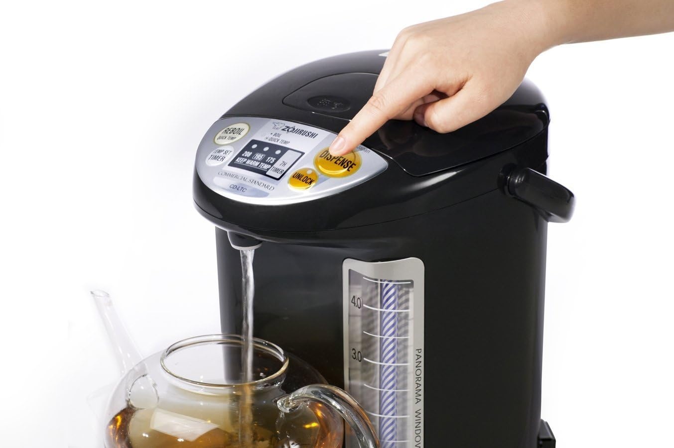 Zojirushi CD-LTC50 Commercial Water Boiler and Warmer (169 oz, Black)(Water Boiler And Warmer)