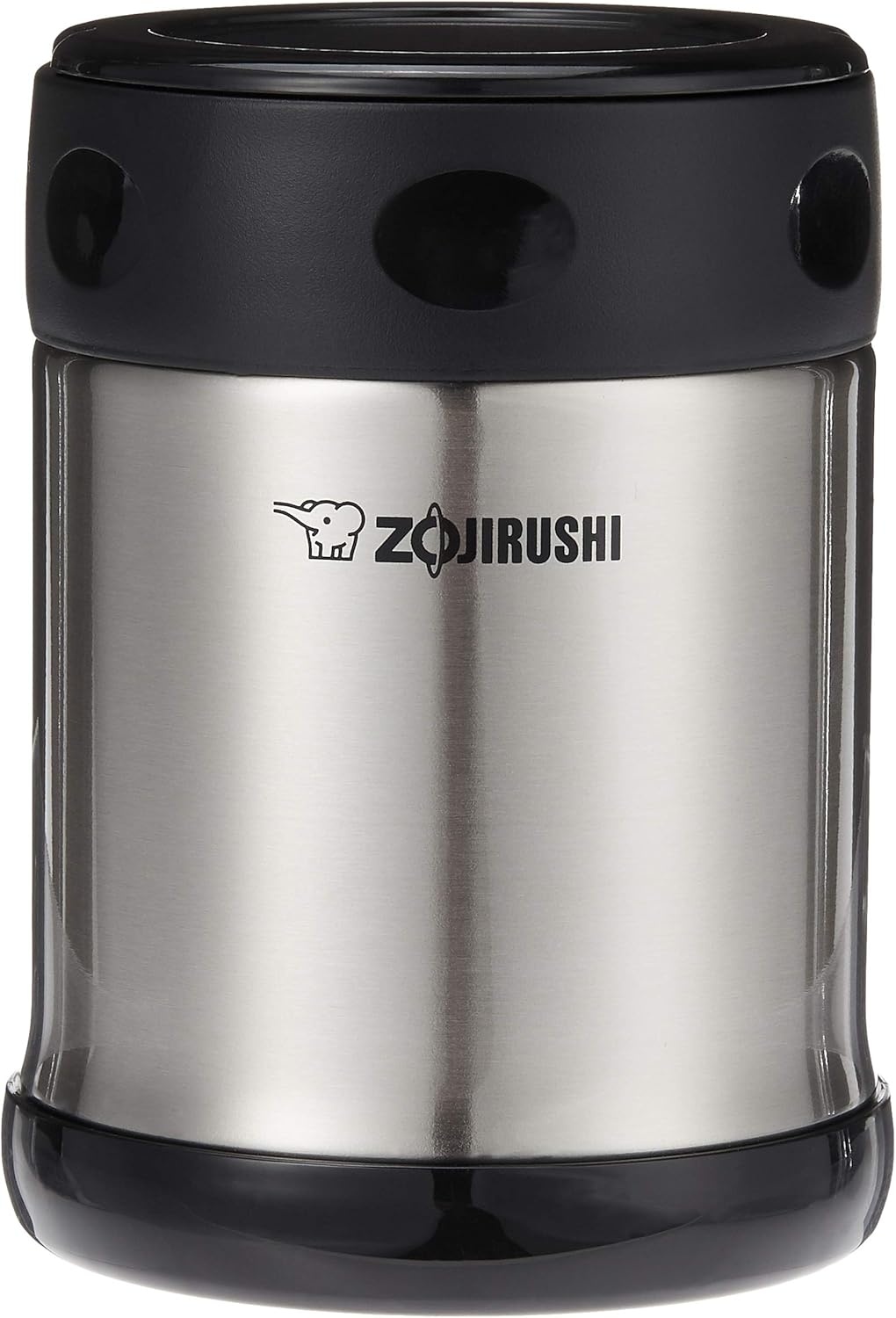 Zojirushi Stainless Steel Food Jar, Medium, Dark Brown(Black/Stainless)