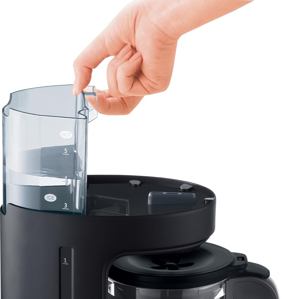Zojirushi EC-DAC50BA ZUTTO Coffee Maker 5 Cups, Black, PFAS-free(Black)