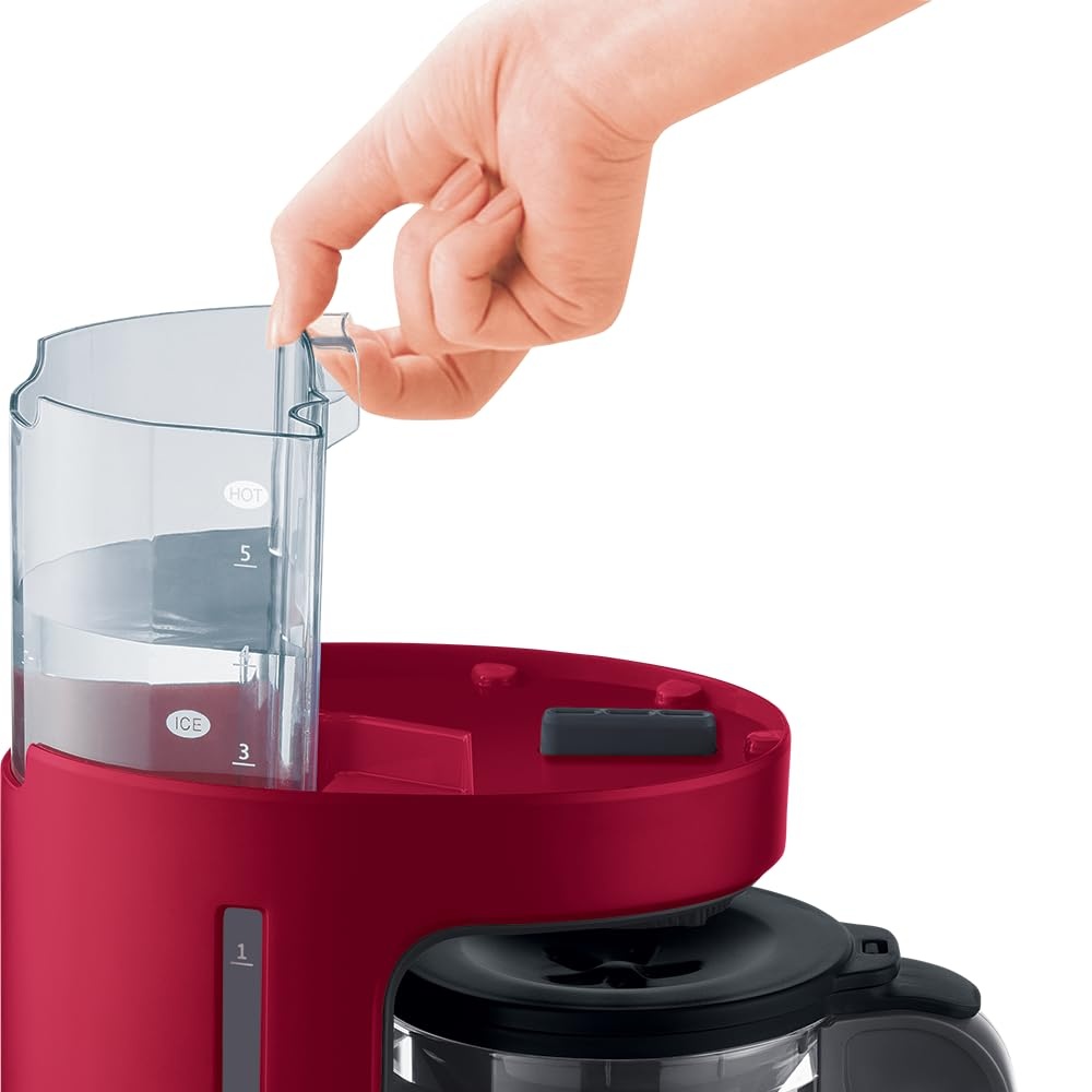 Zojirushi EC-DAC50RA ZUTTO Coffee Maker 5 Cups, Red, PFAS-free(Red)