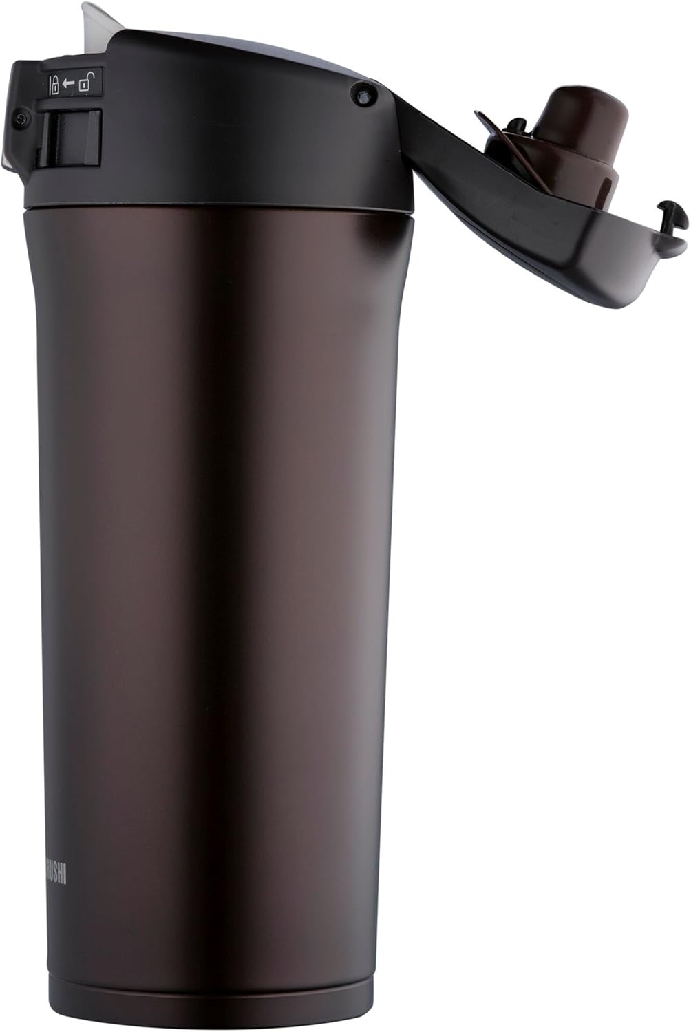 Zojirushi Travel Mug, 16 oz, Stainless Steel(Dark Cocoa)