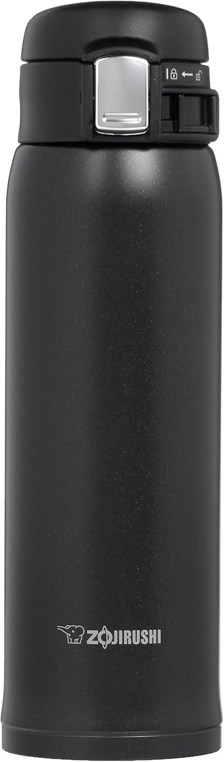Zojirushi Stainless Steel Mug, 20 ounce, Vivid Orange(Matte Black)