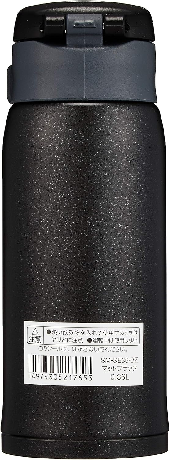 Zojirushi SM-SG48GJ Stainless Steel Vacuum Insulated Mug, 16-Ounce, Star Mint(Matte Black)