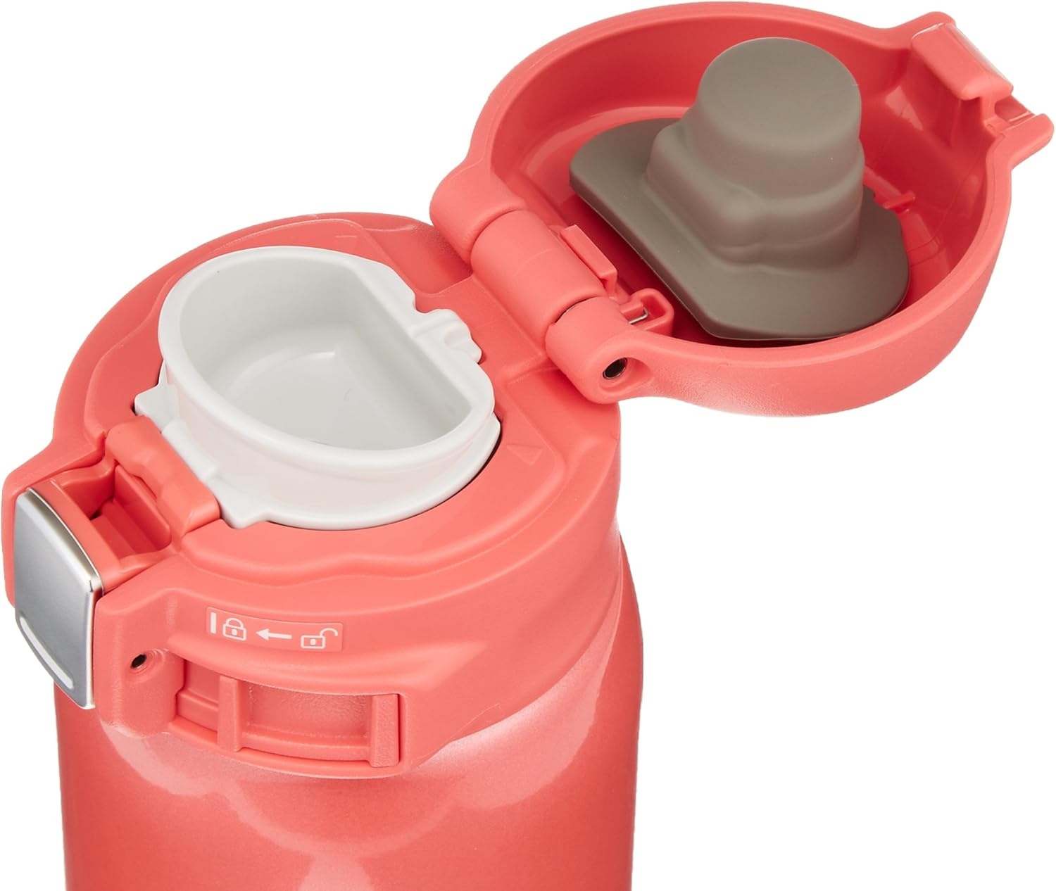 Zojirushi SM-SG48GJ Stainless Steel Vacuum Insulated Mug, 16-Ounce, Star Mint(Coral Pink)